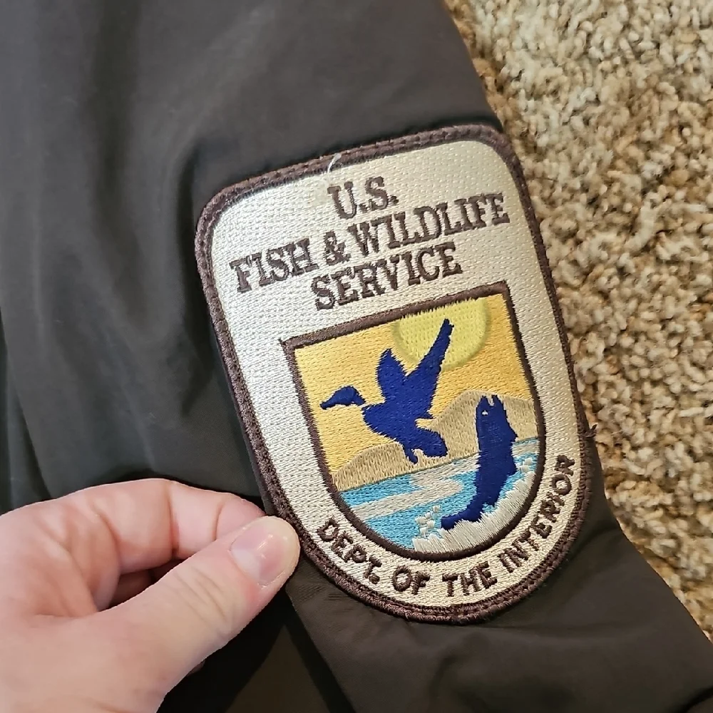 Men's Black Fish & Wildlife Jacket